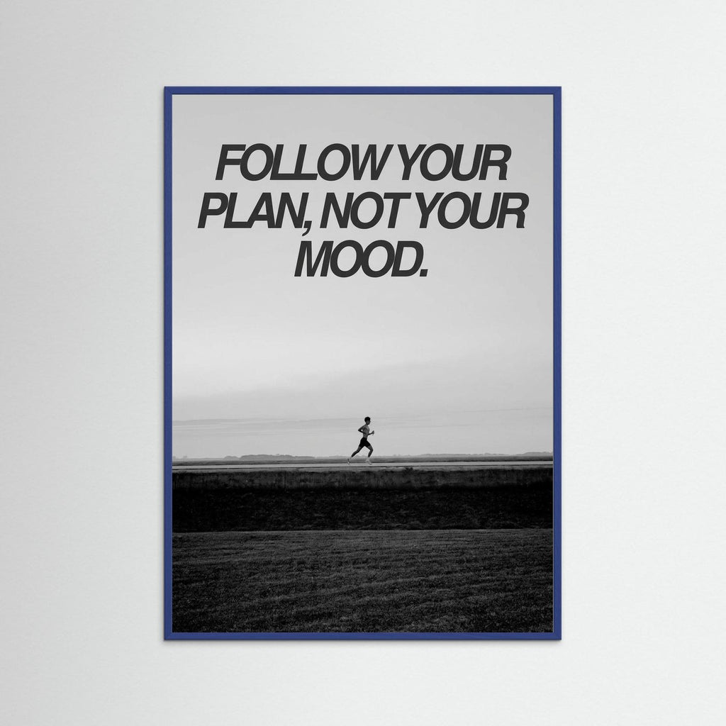 Follow your plan not your mood