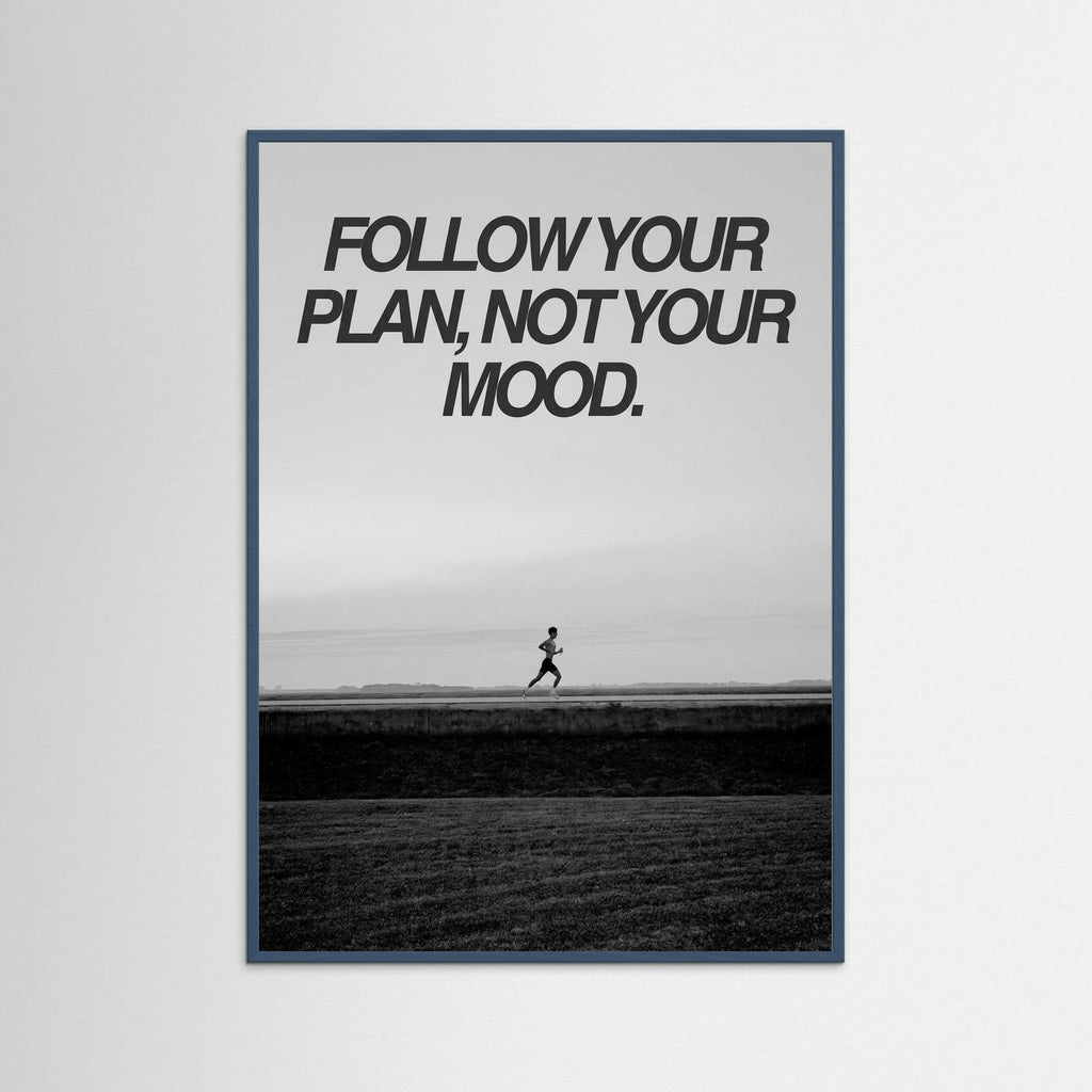 Follow your plan not your mood