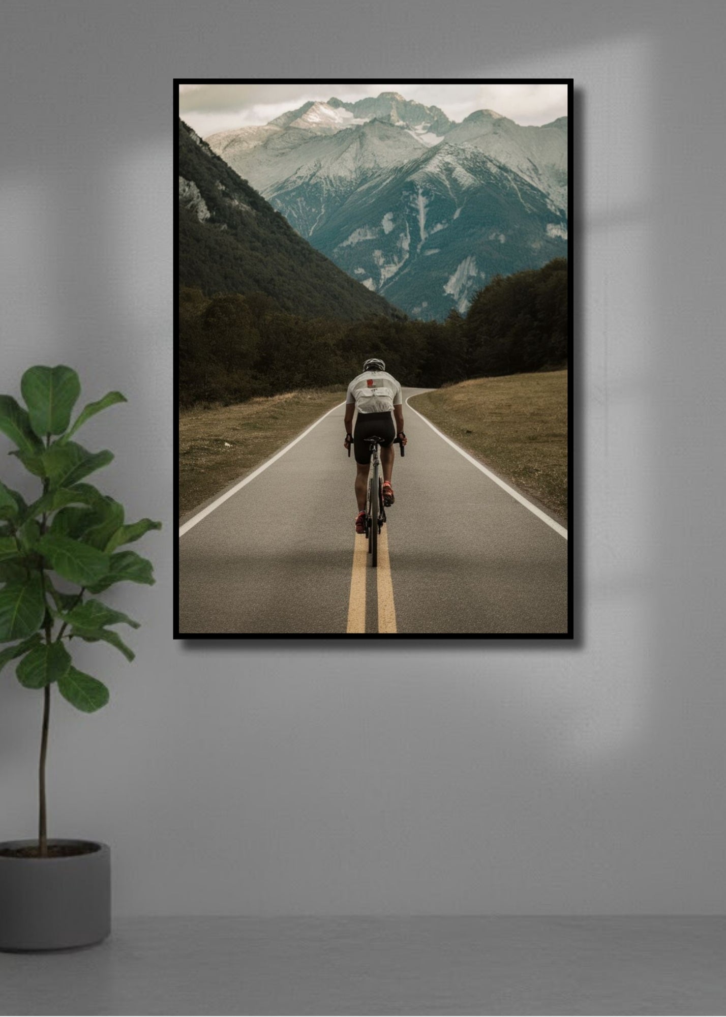 Aiming for the summit.