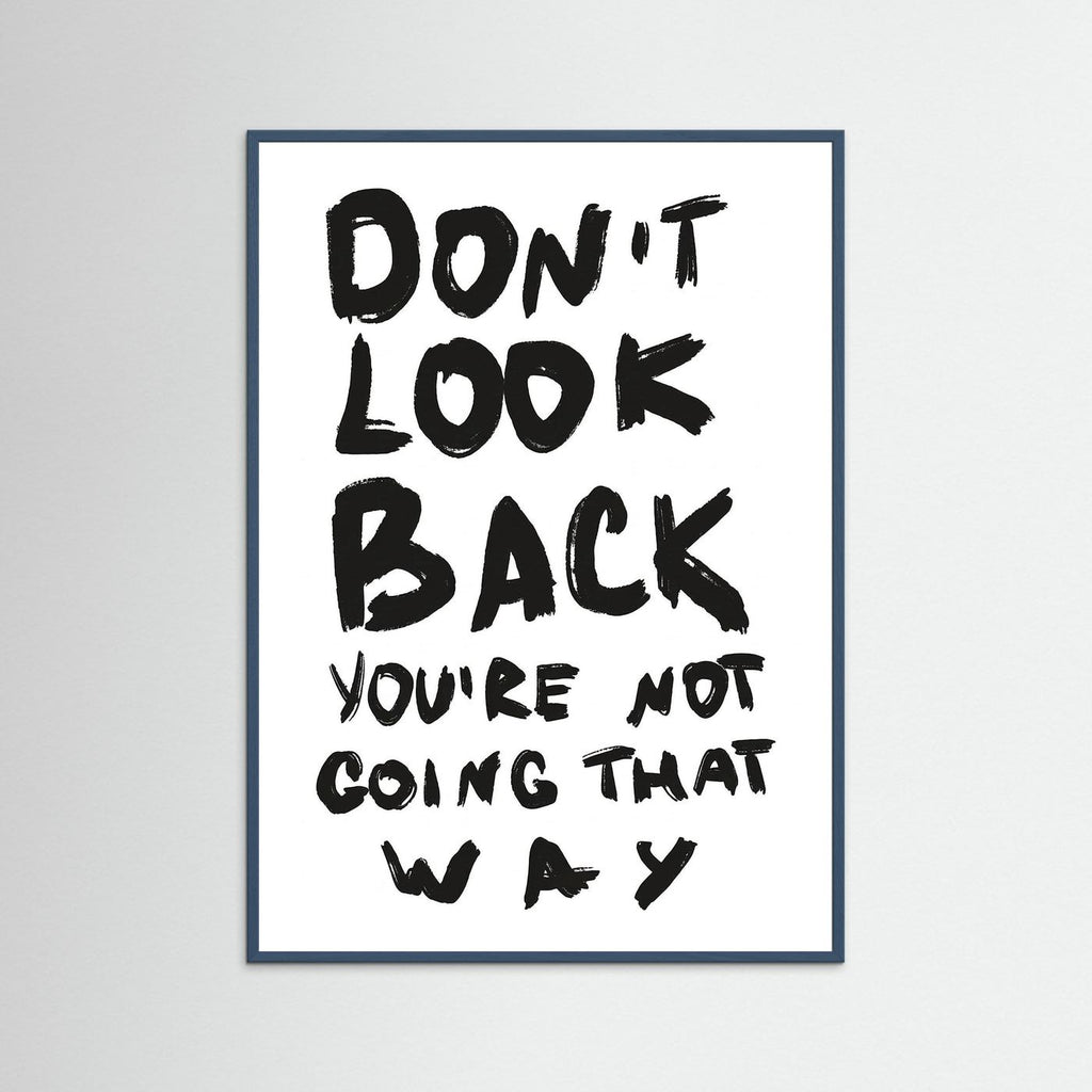 Don't look back