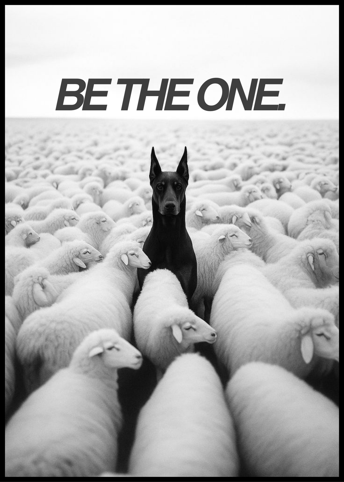 Be the one.