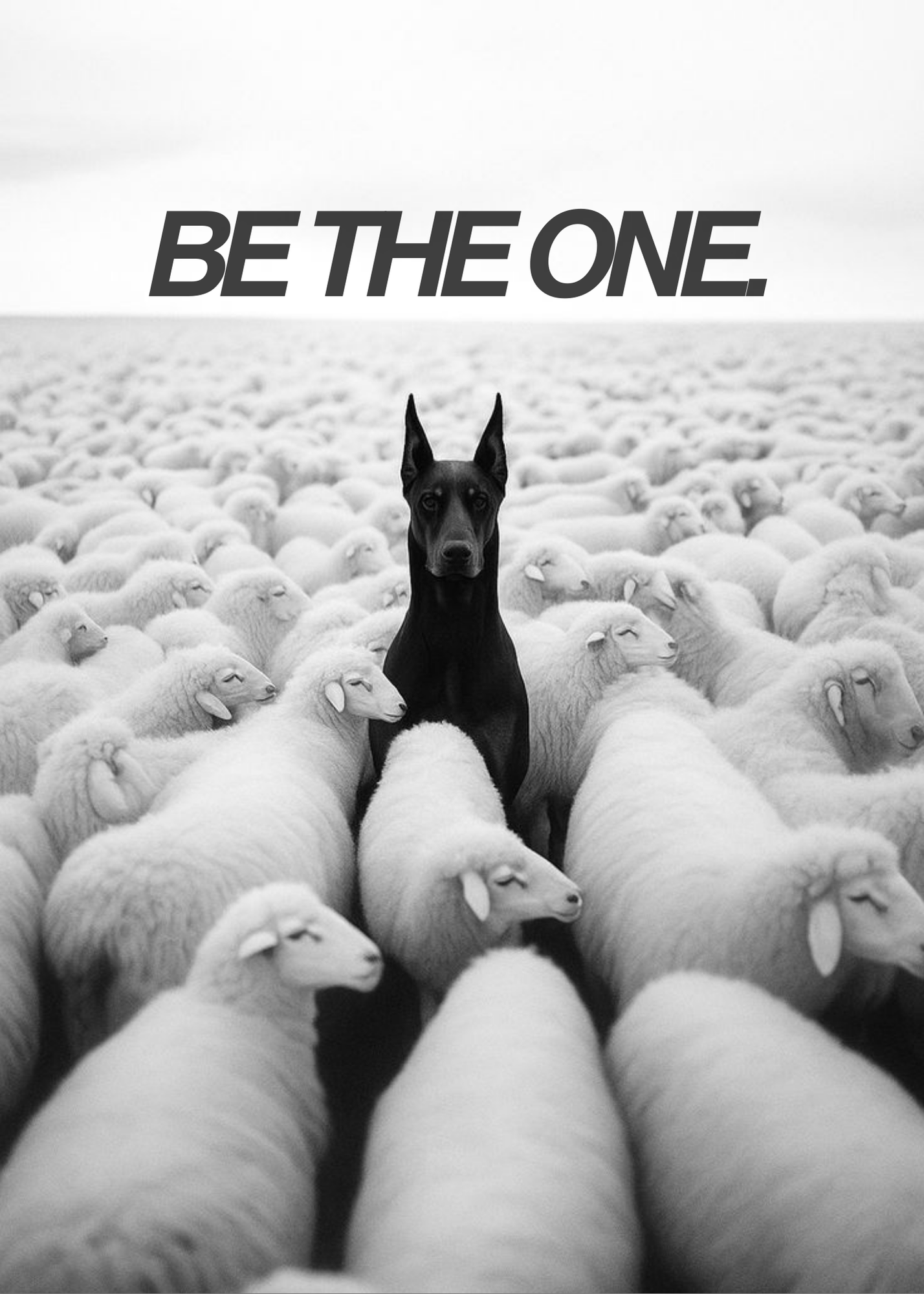 Be the one.