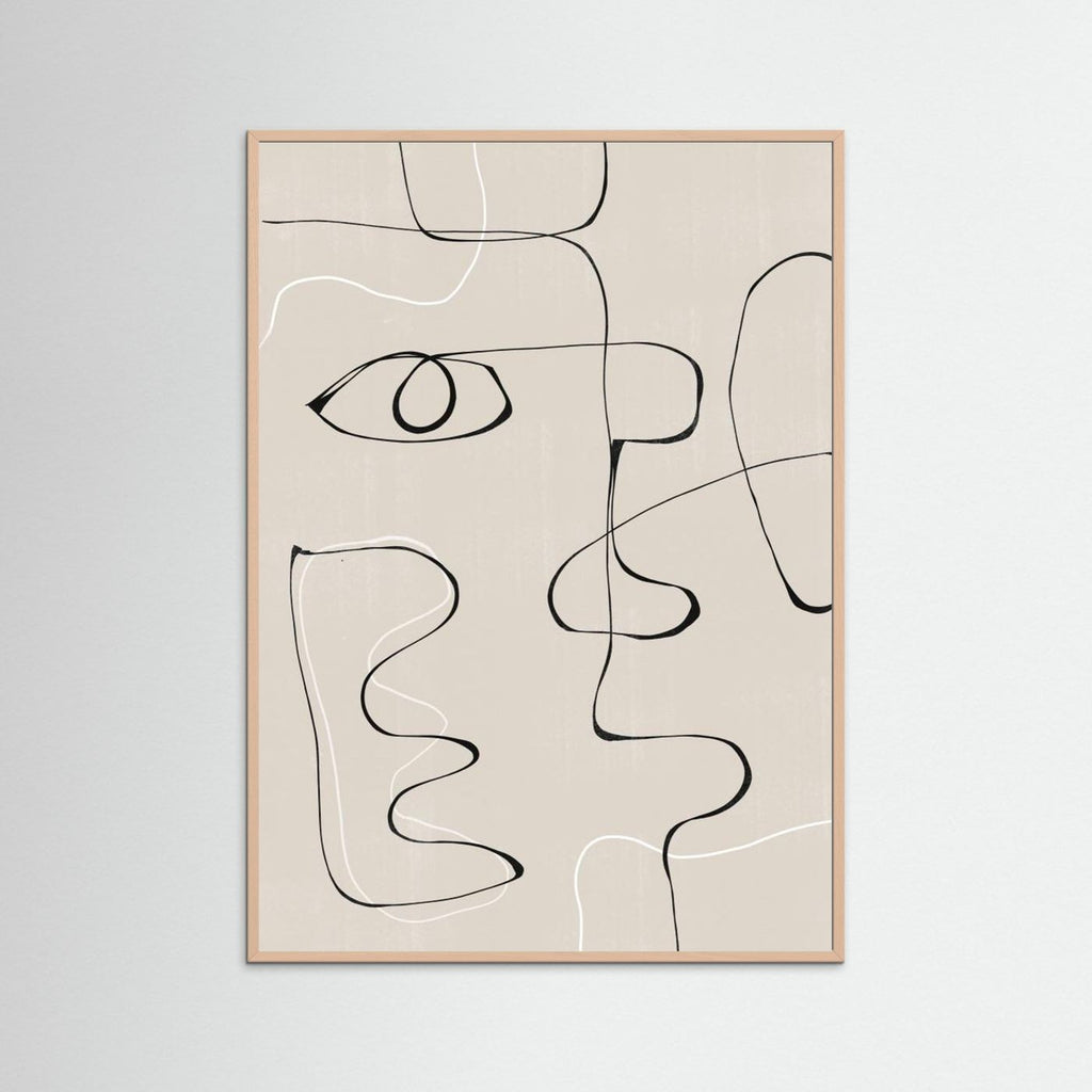 Abstract Face No2. by The Miuus Studio