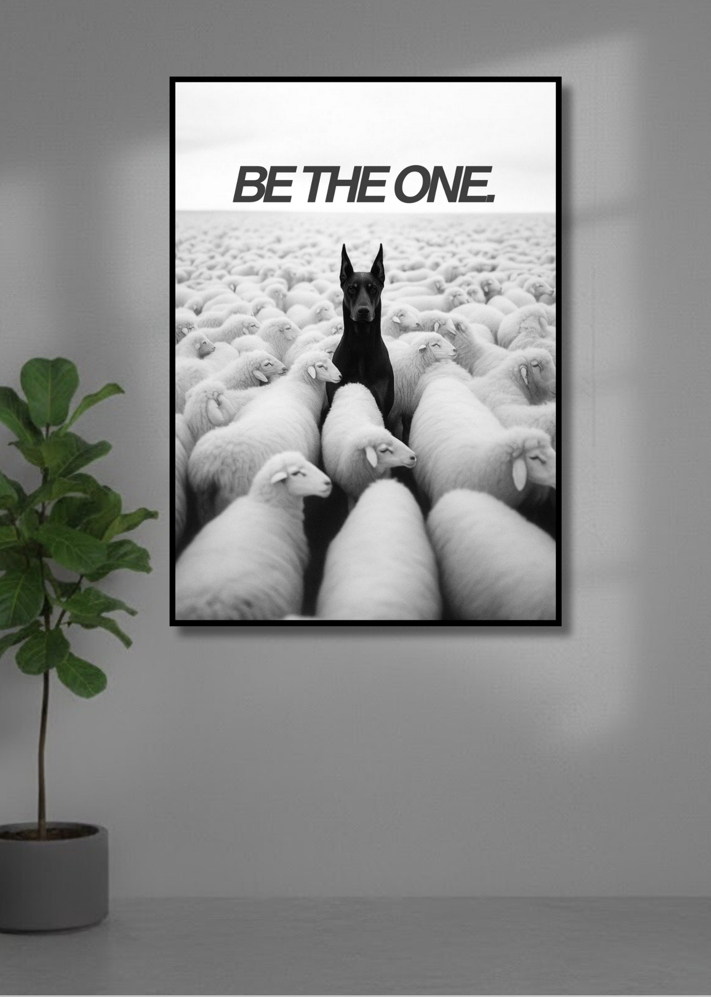 Be the one.