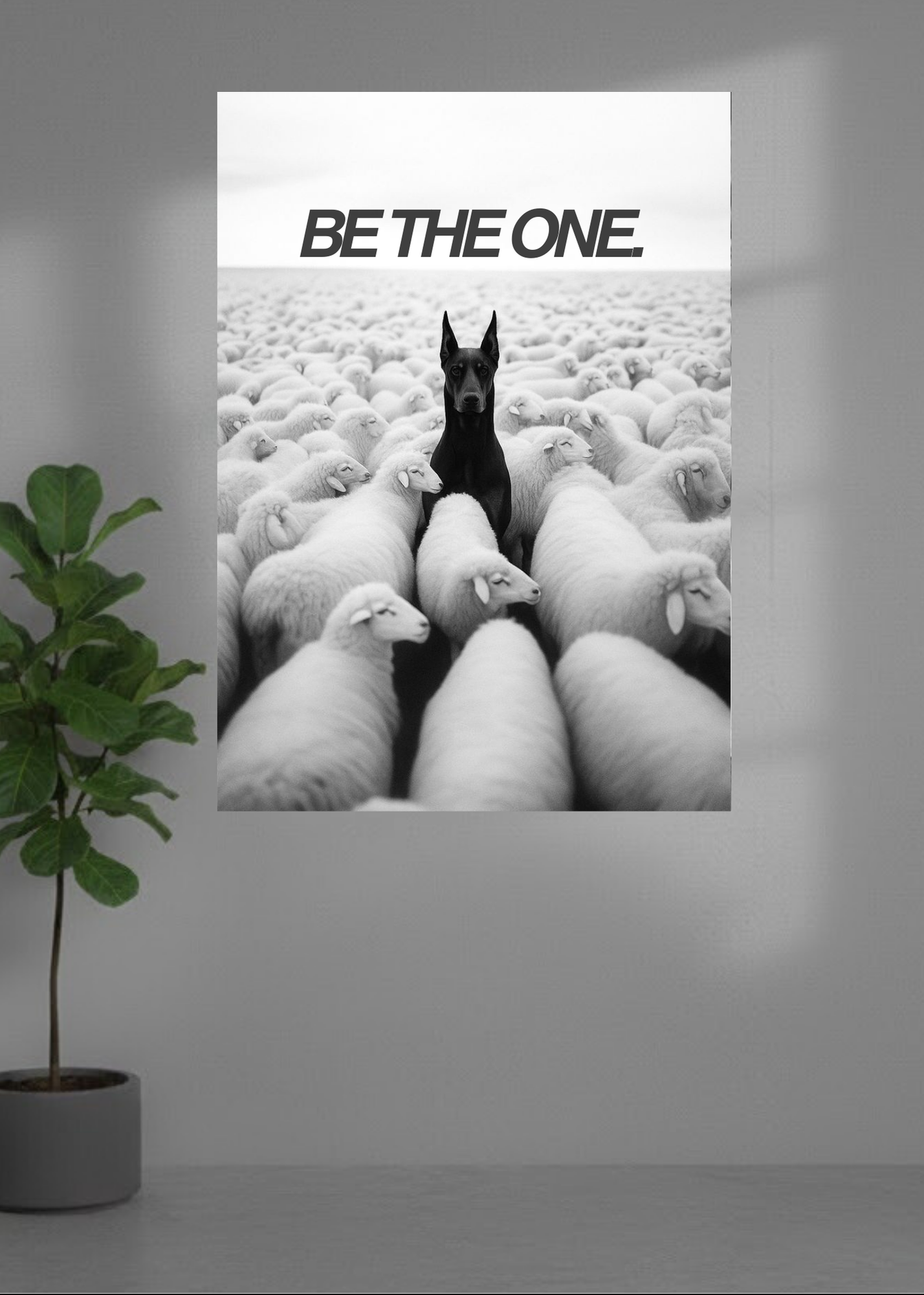 Be the one.
