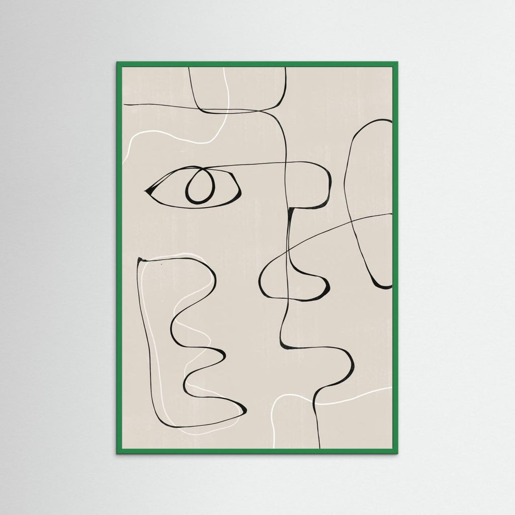 Abstract Face No2. by The Miuus Studio