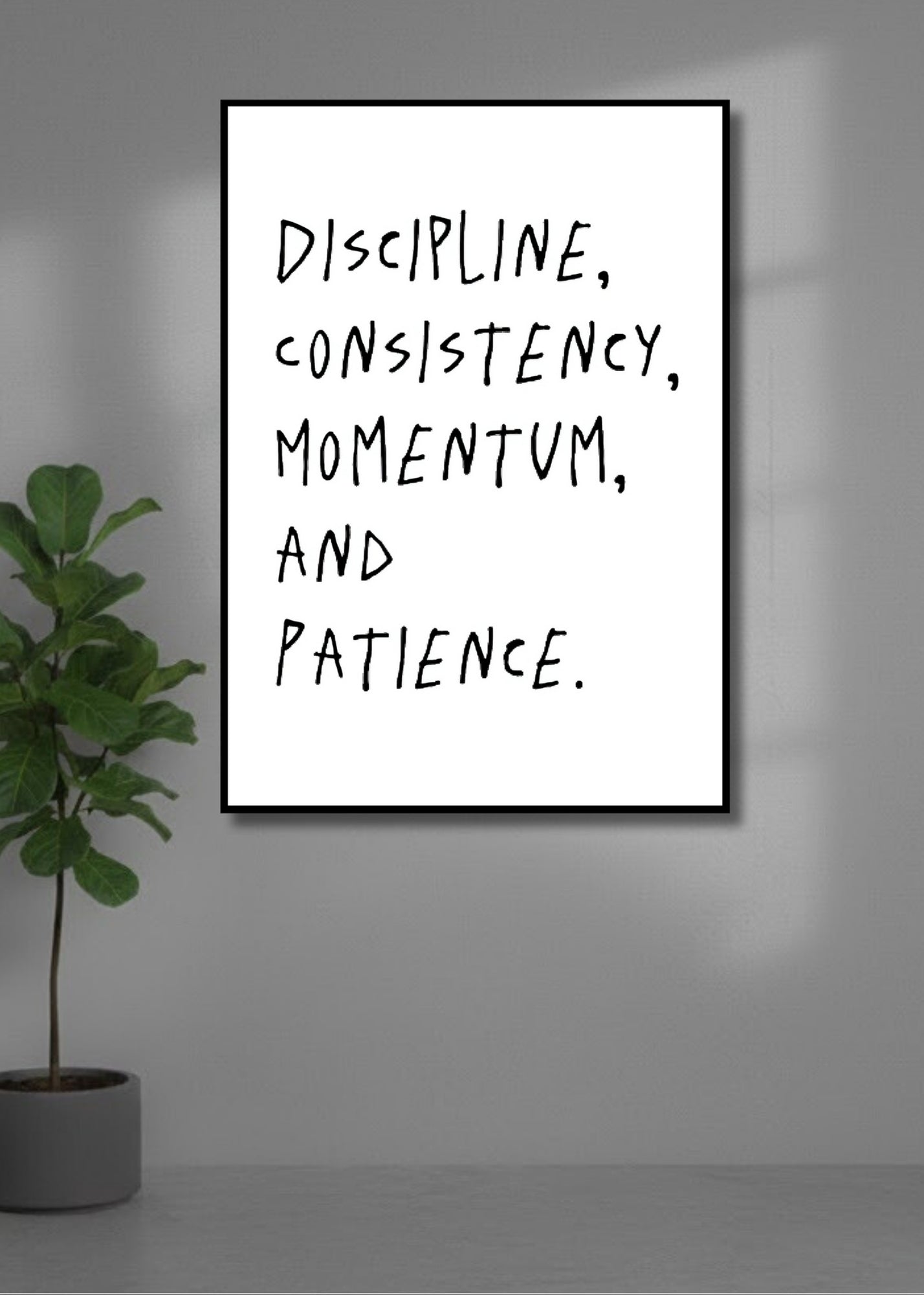 Discipline, Consistency, Momentum & Patience