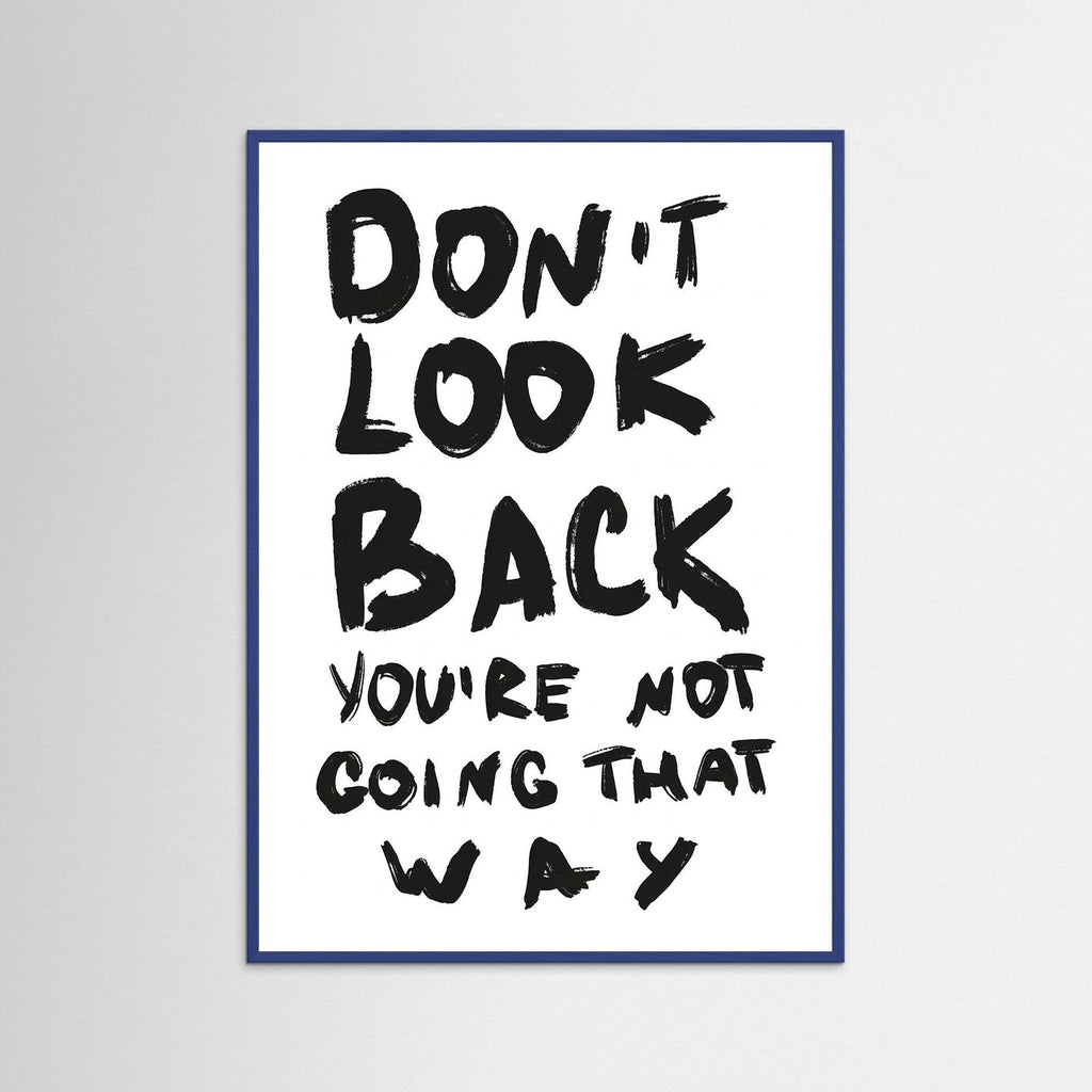 Don't look back