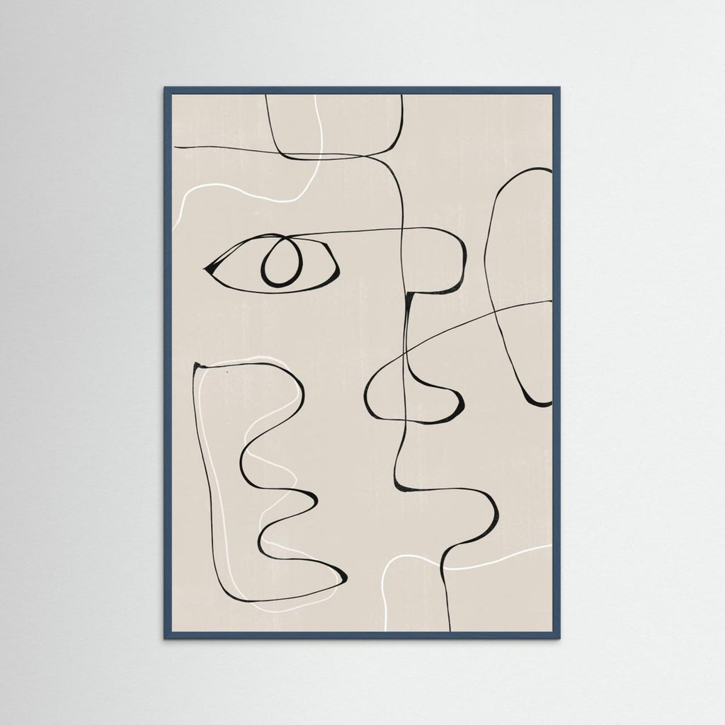 Abstract Face No2. by The Miuus Studio