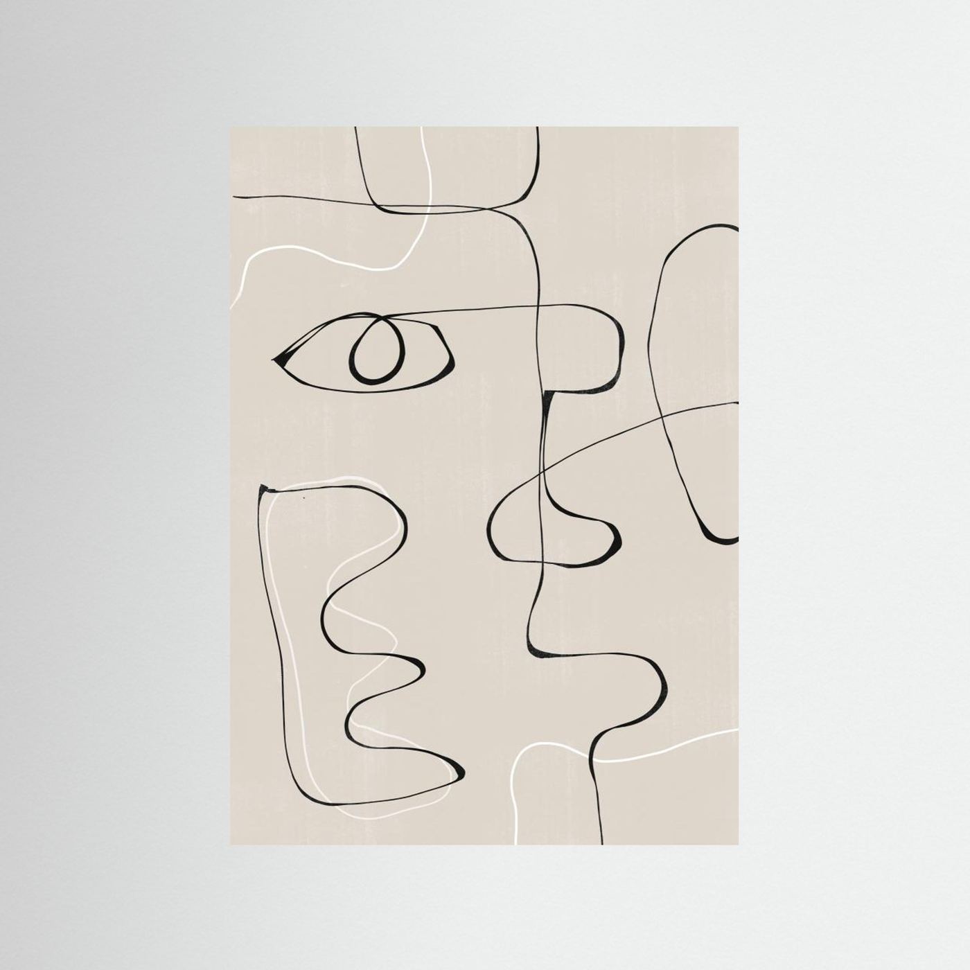 Abstract Face No2. by The Miuus Studio