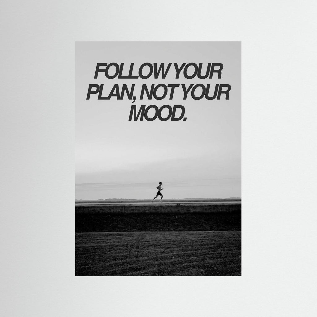 Follow your plan not your mood