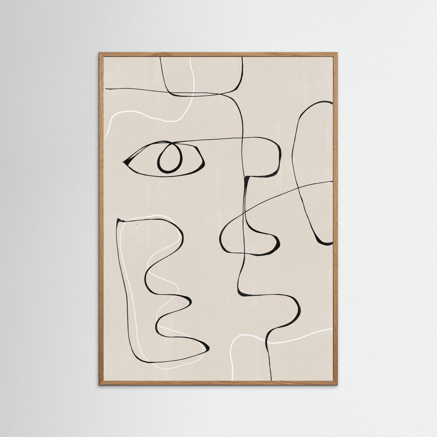 Abstract Face No2. by The Miuus Studio
