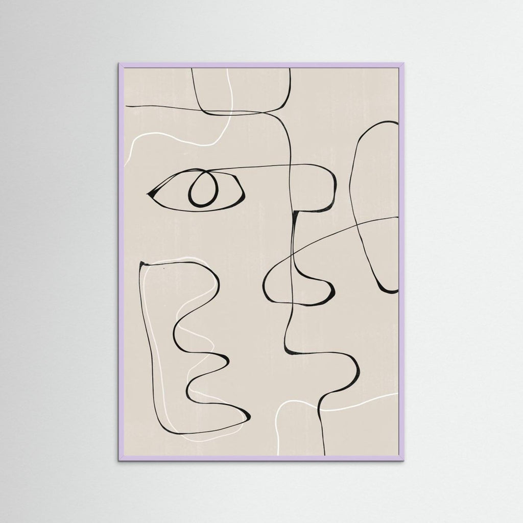Abstract Face No2. by The Miuus Studio