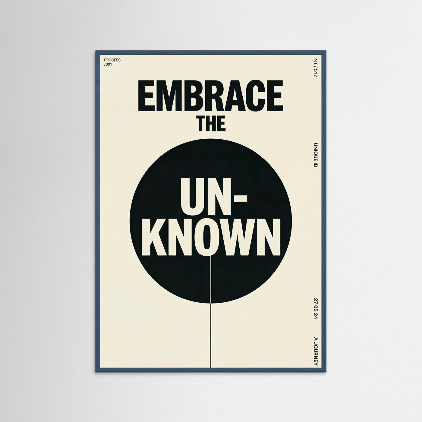 Embrace the unknown
