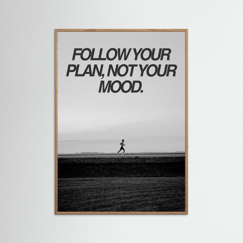 Follow your plan not your mood