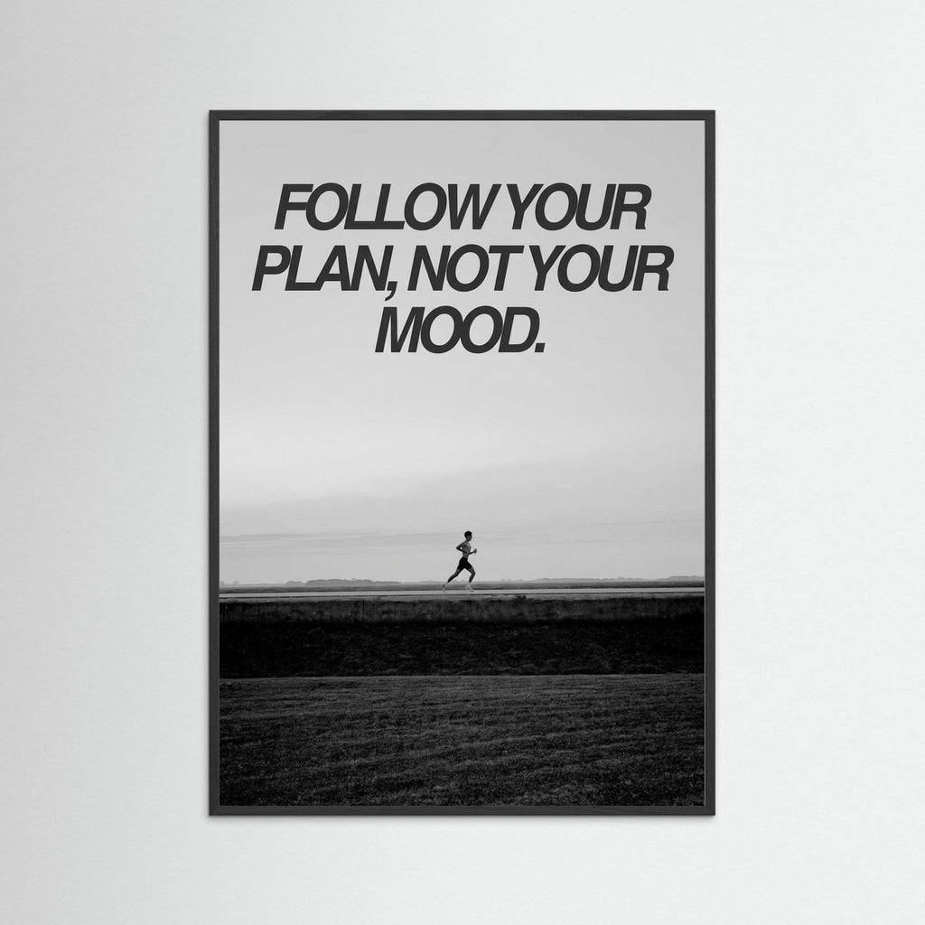 Follow your plan not your mood