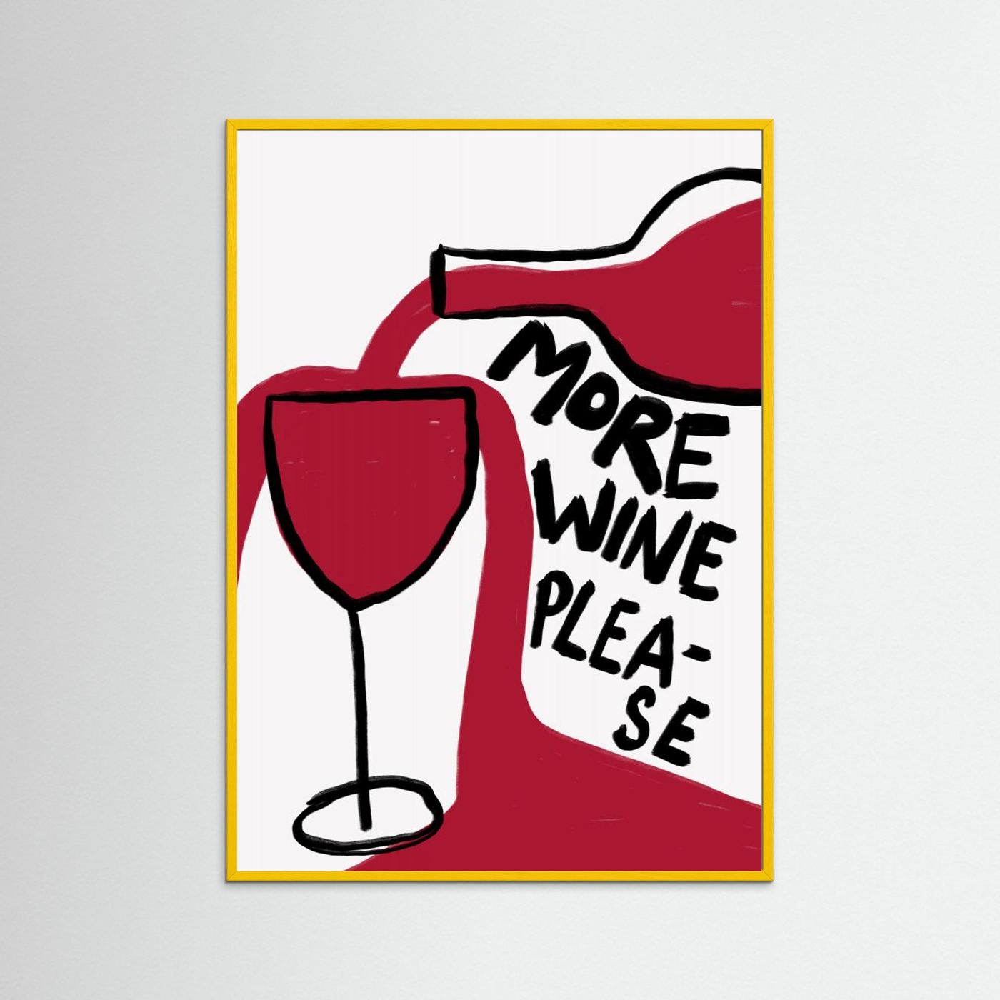 More Wine Please by Athene Fritsch