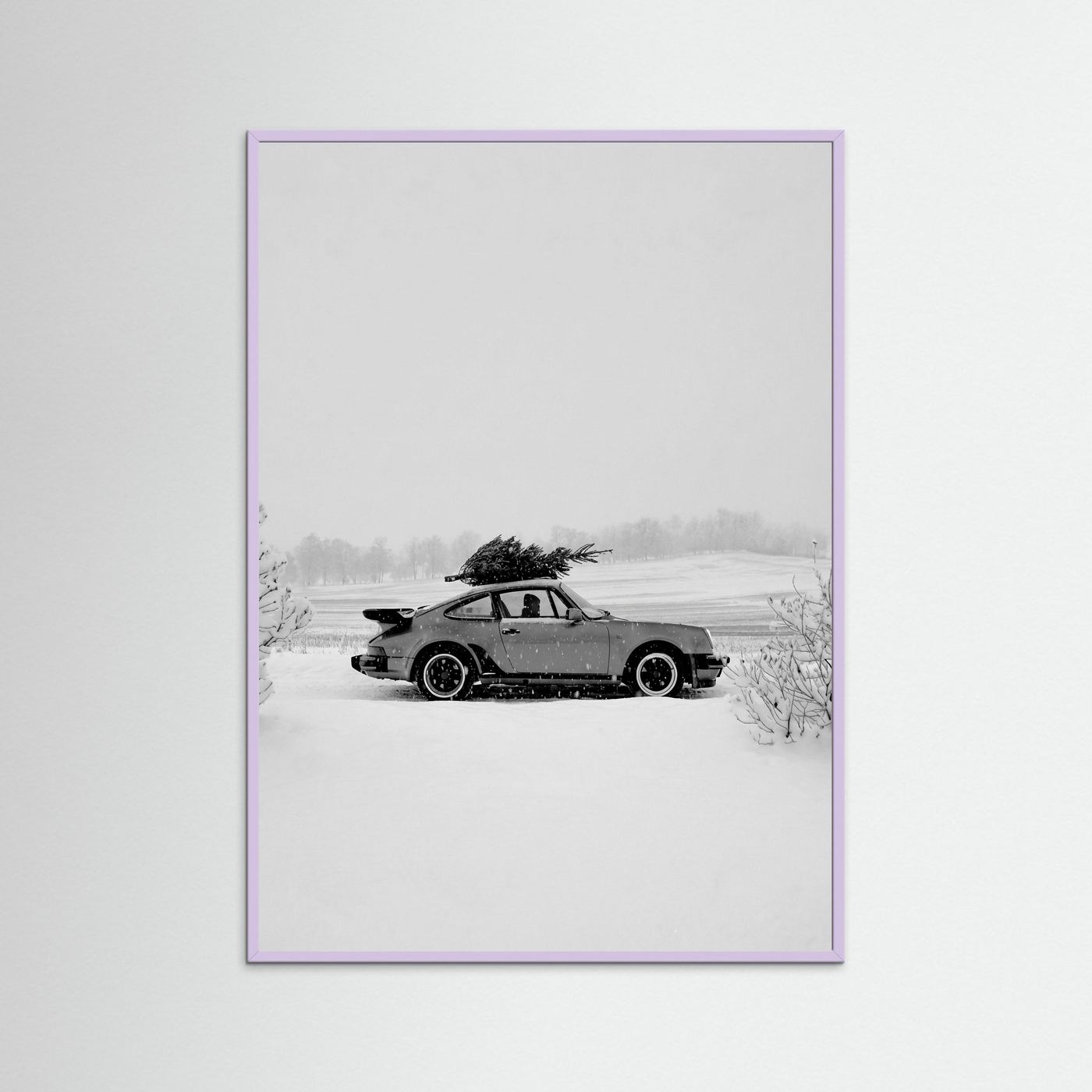 Snowy Porsche