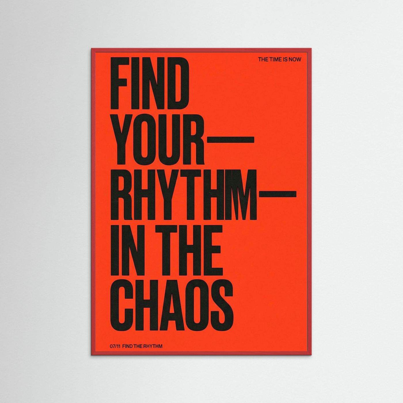 Find your rythm