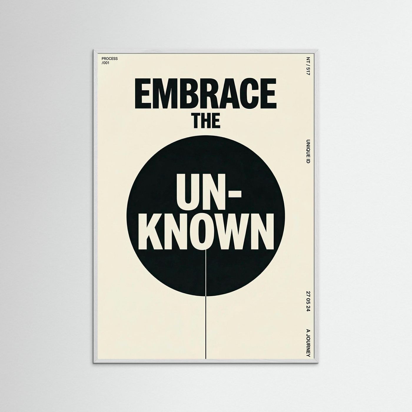 Embrace the unknown