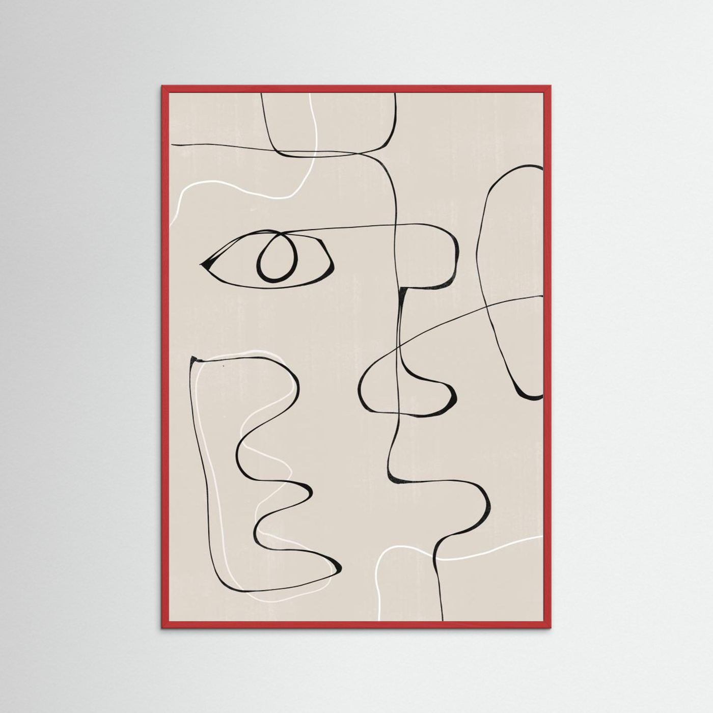 Abstract Face No2. by The Miuus Studio