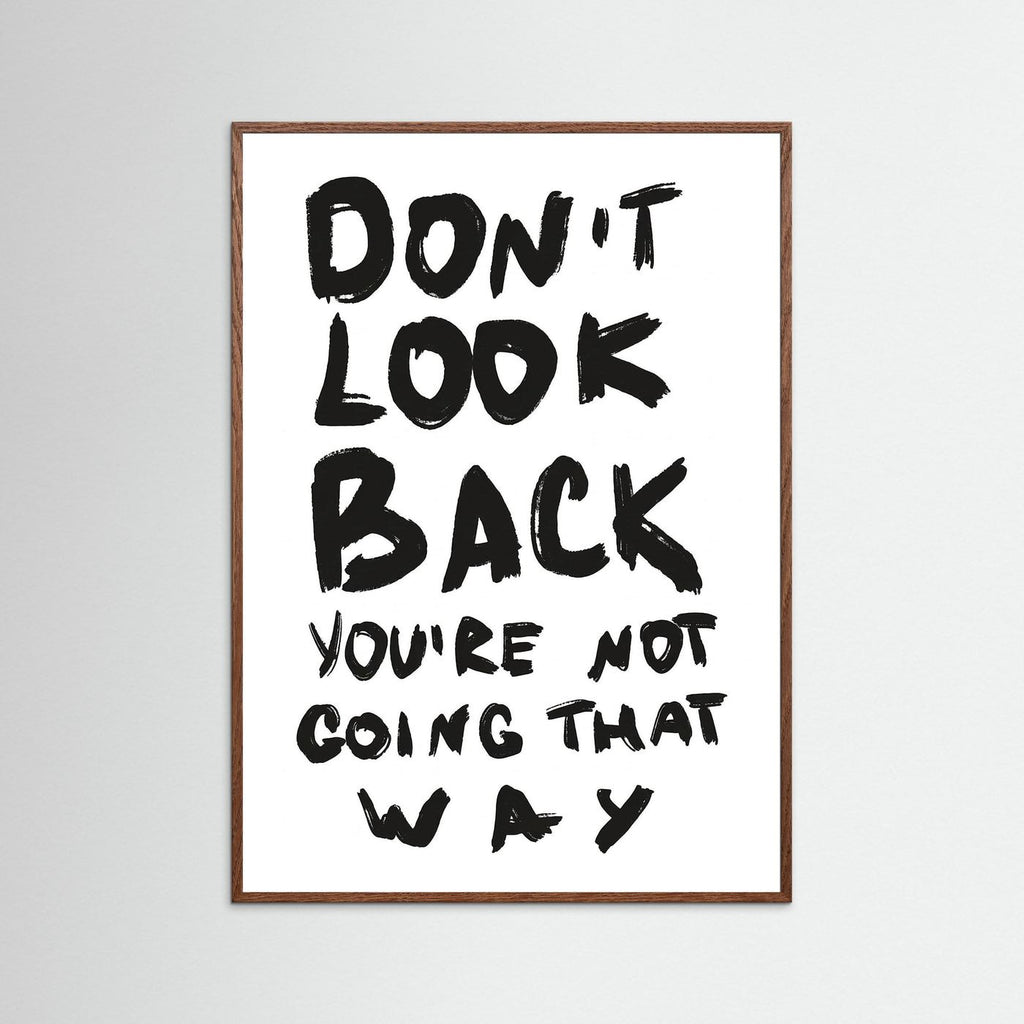 Don't look back