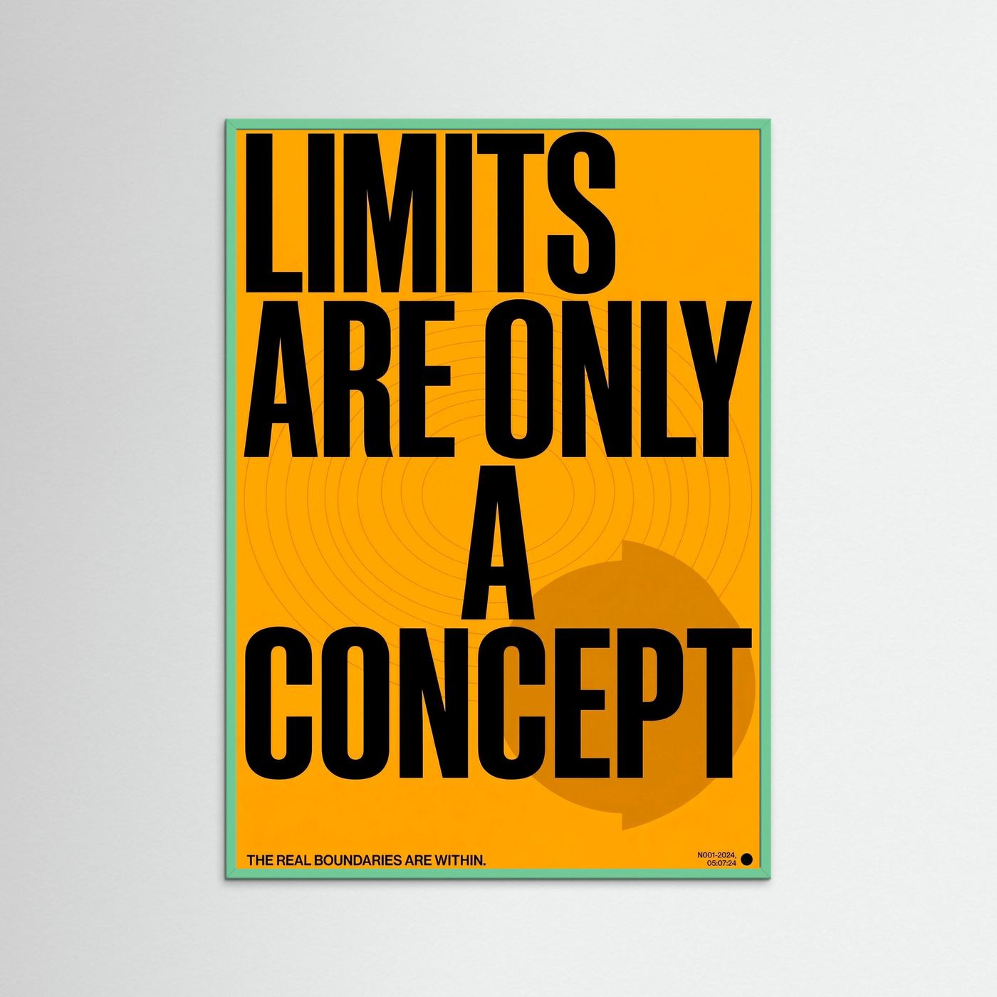Limit is a concept