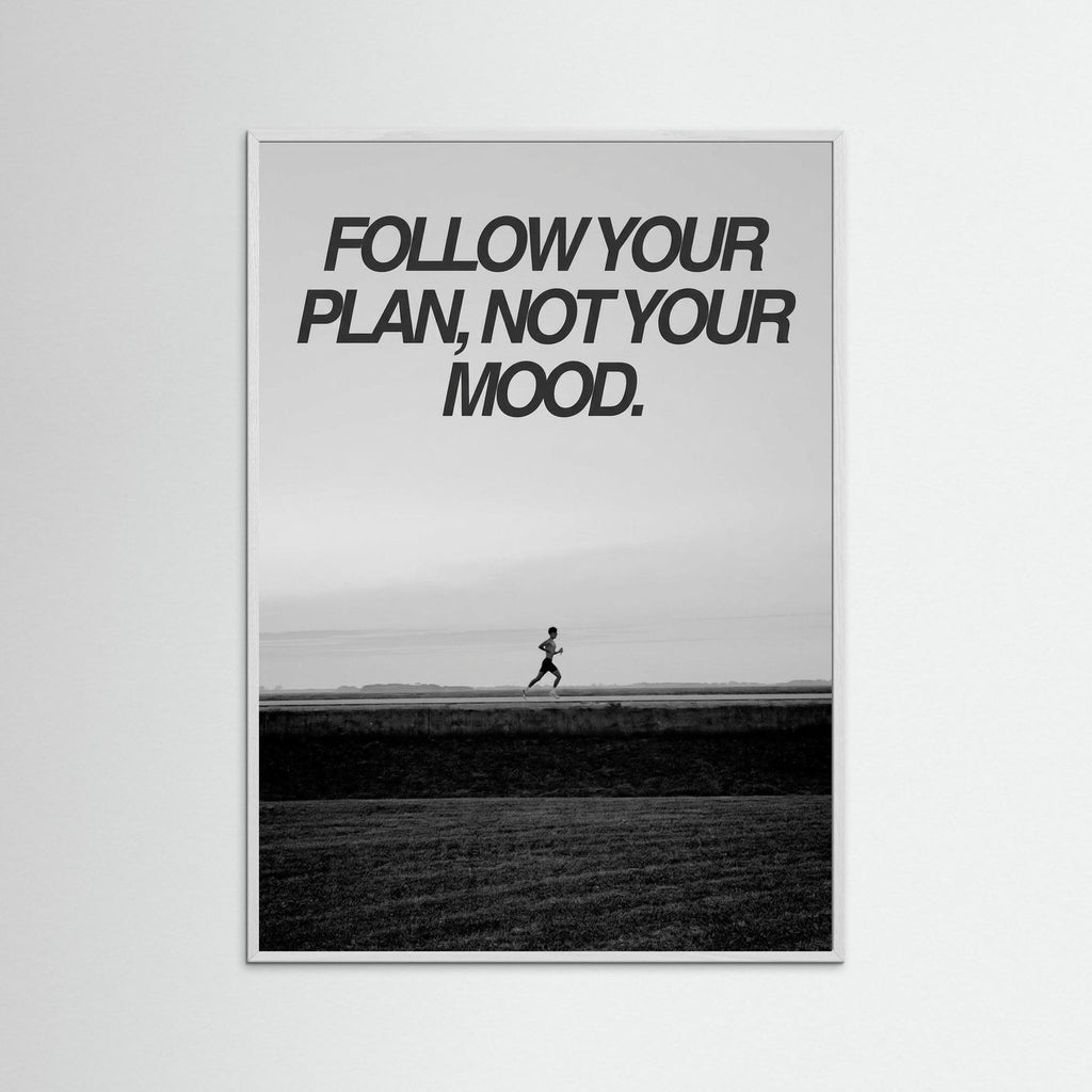 Follow your plan not your mood