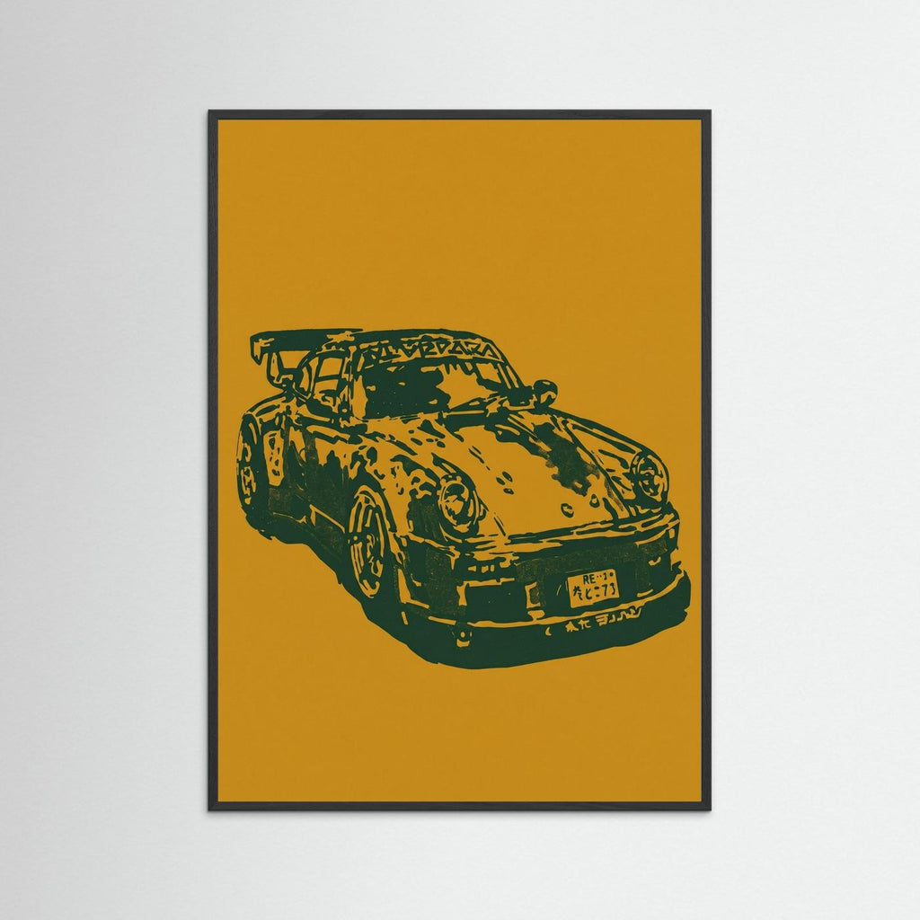 Ink Porsche Gold