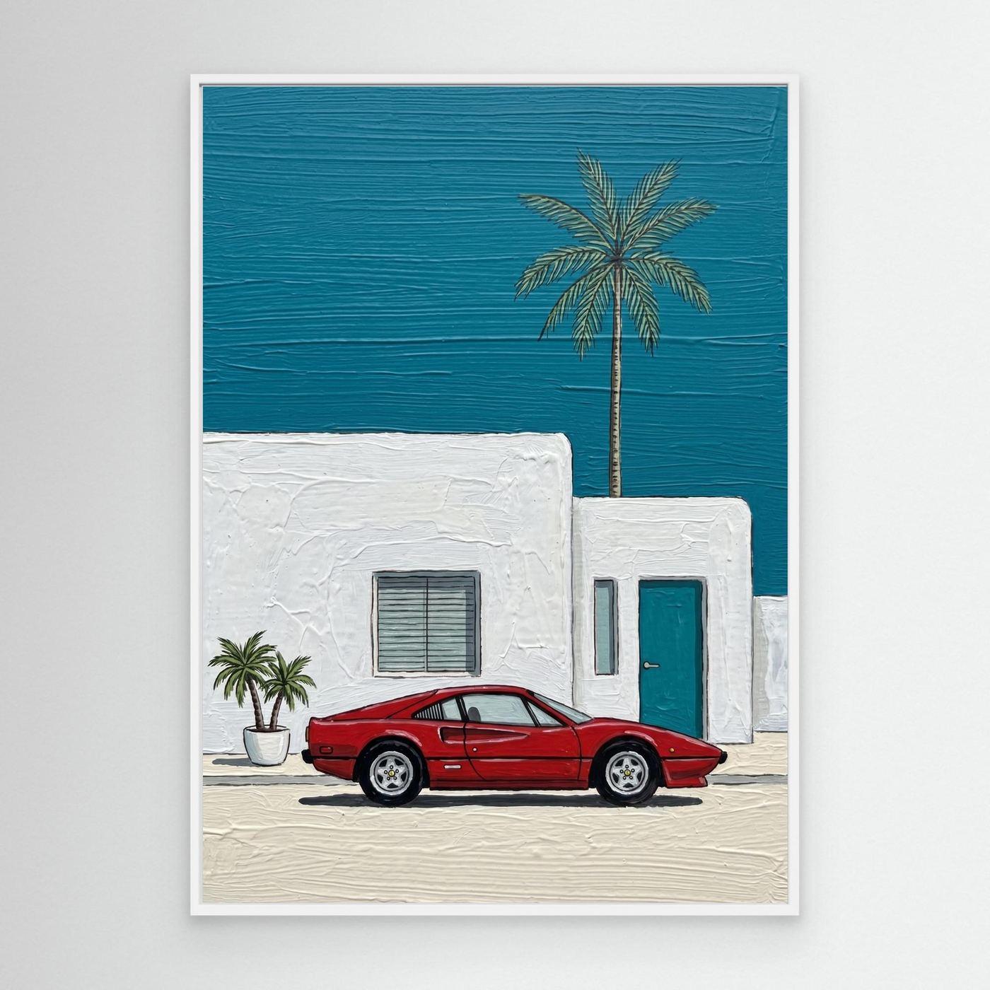 Mediterranean Ferrari Canva