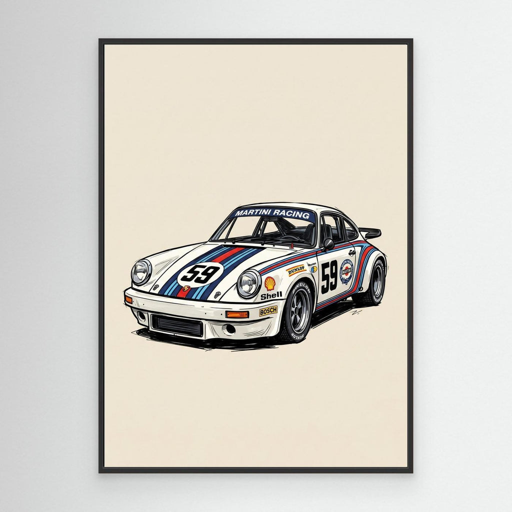 Martini Porsche Canva
