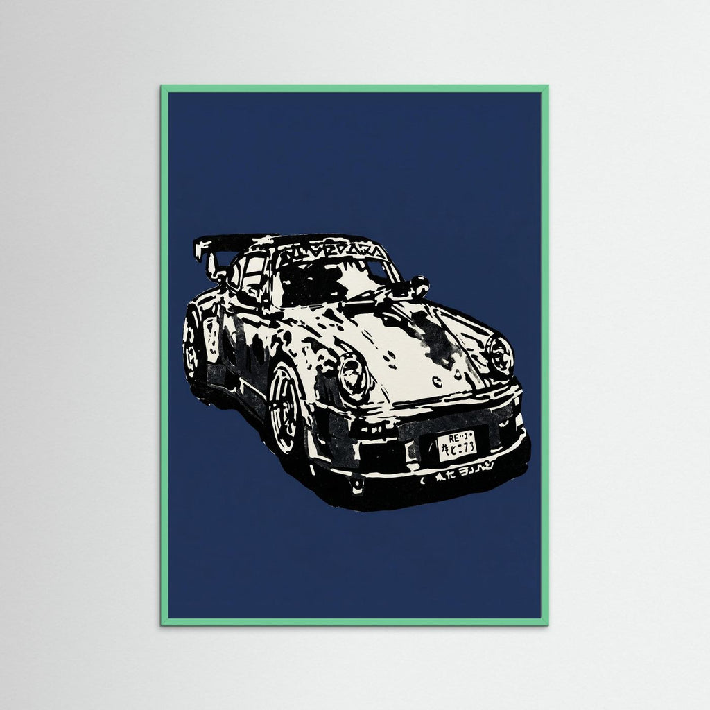 Ink Porsche Blue