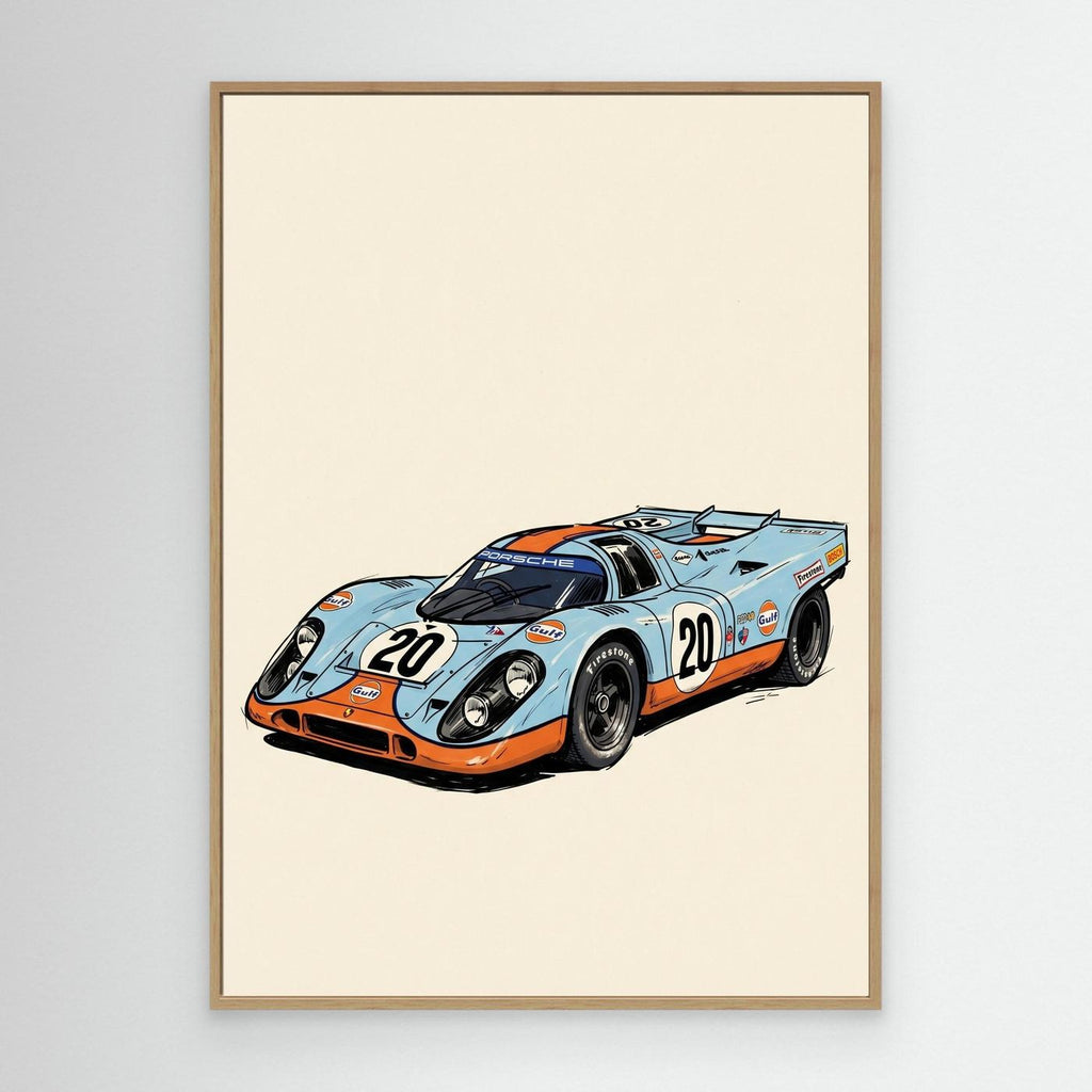 Gulf Porsche Canva