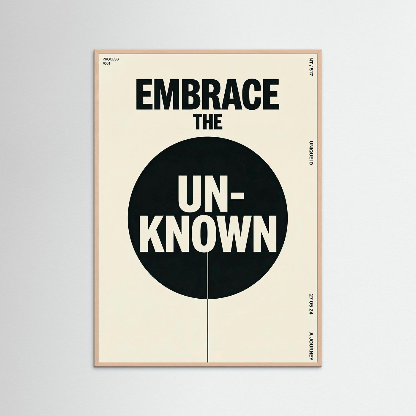 Embrace the unknown