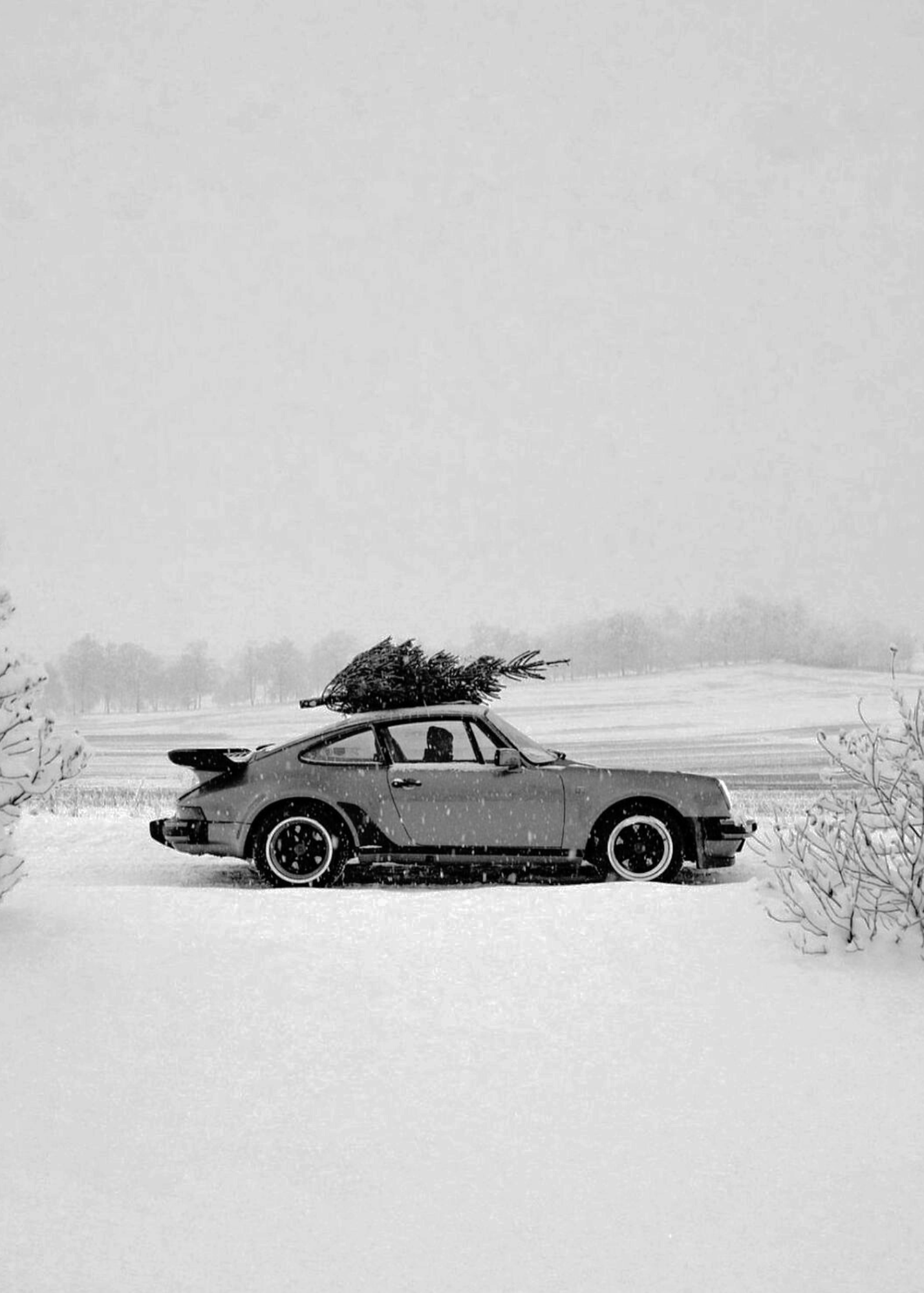 Snowy Porsche