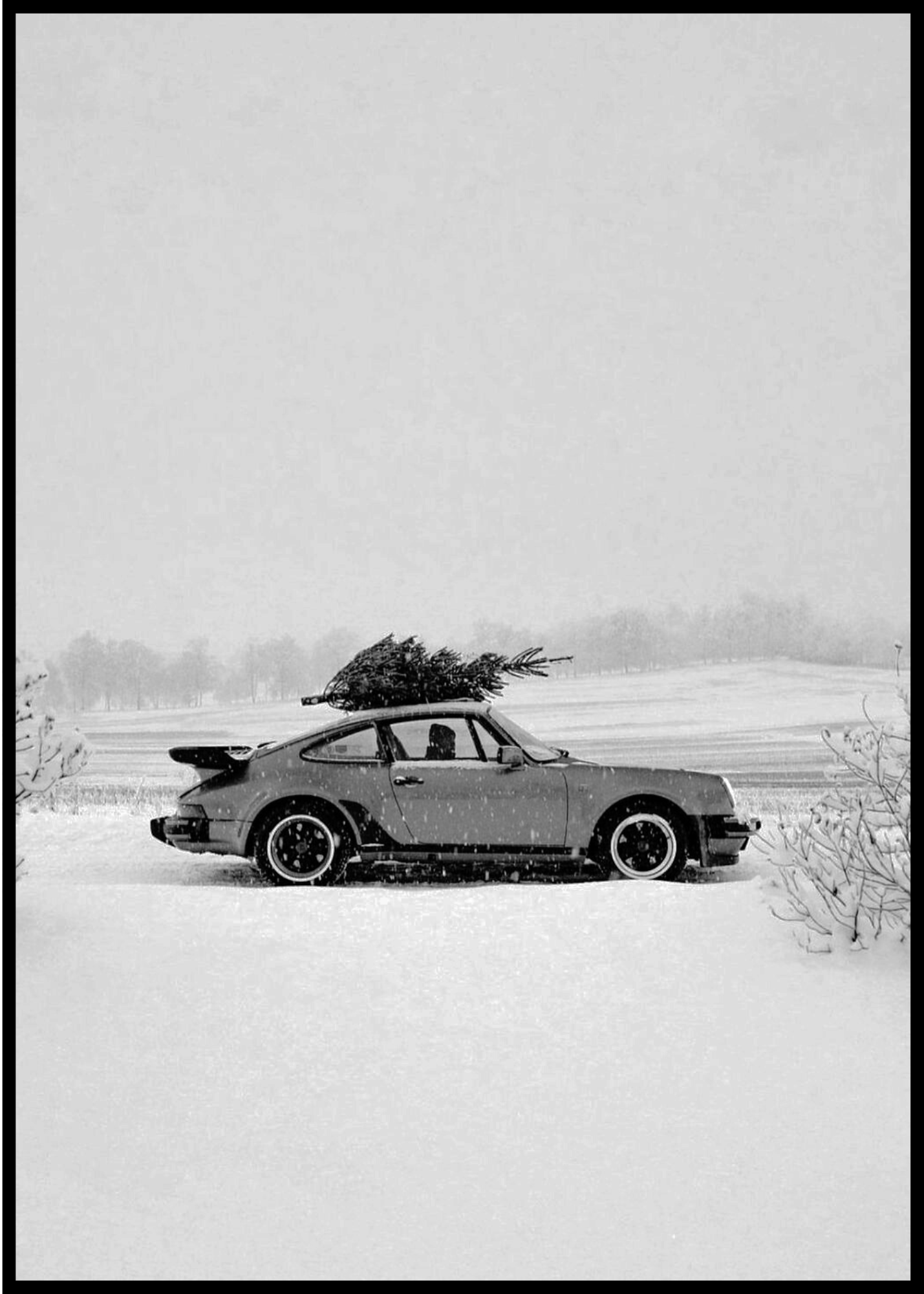 Snowy Porsche