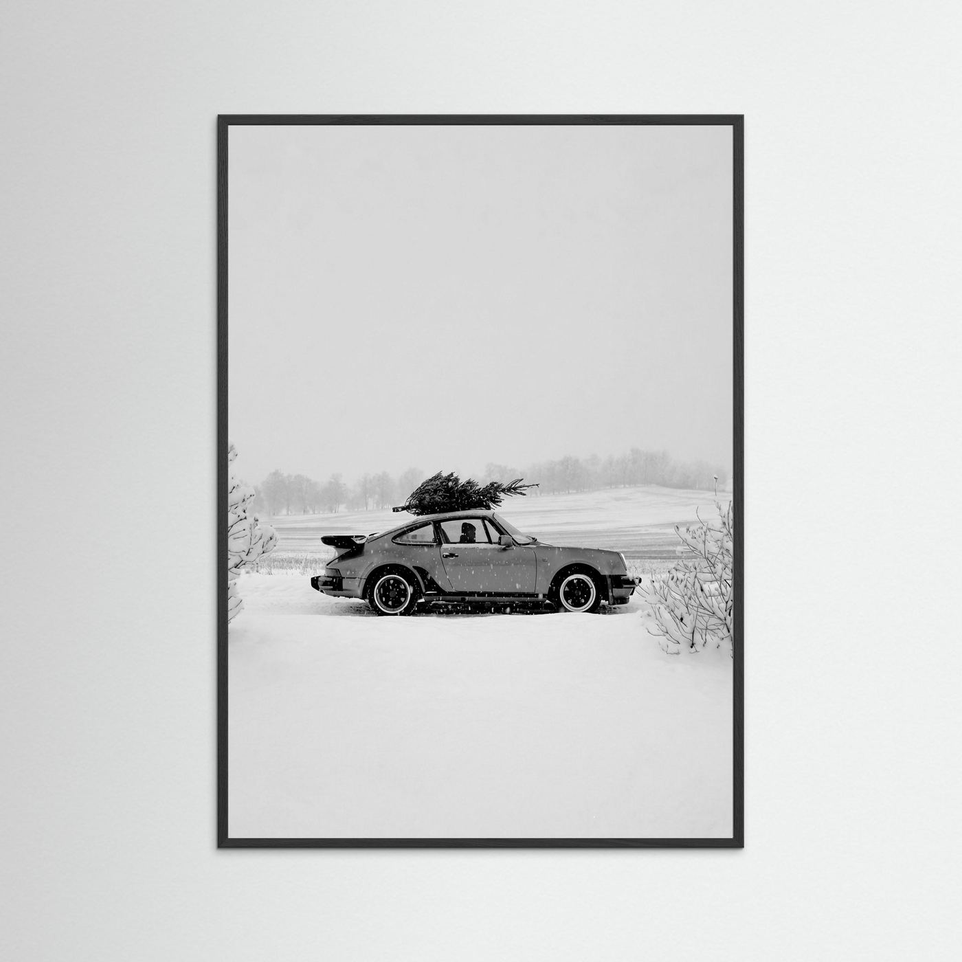 Snowy Porsche