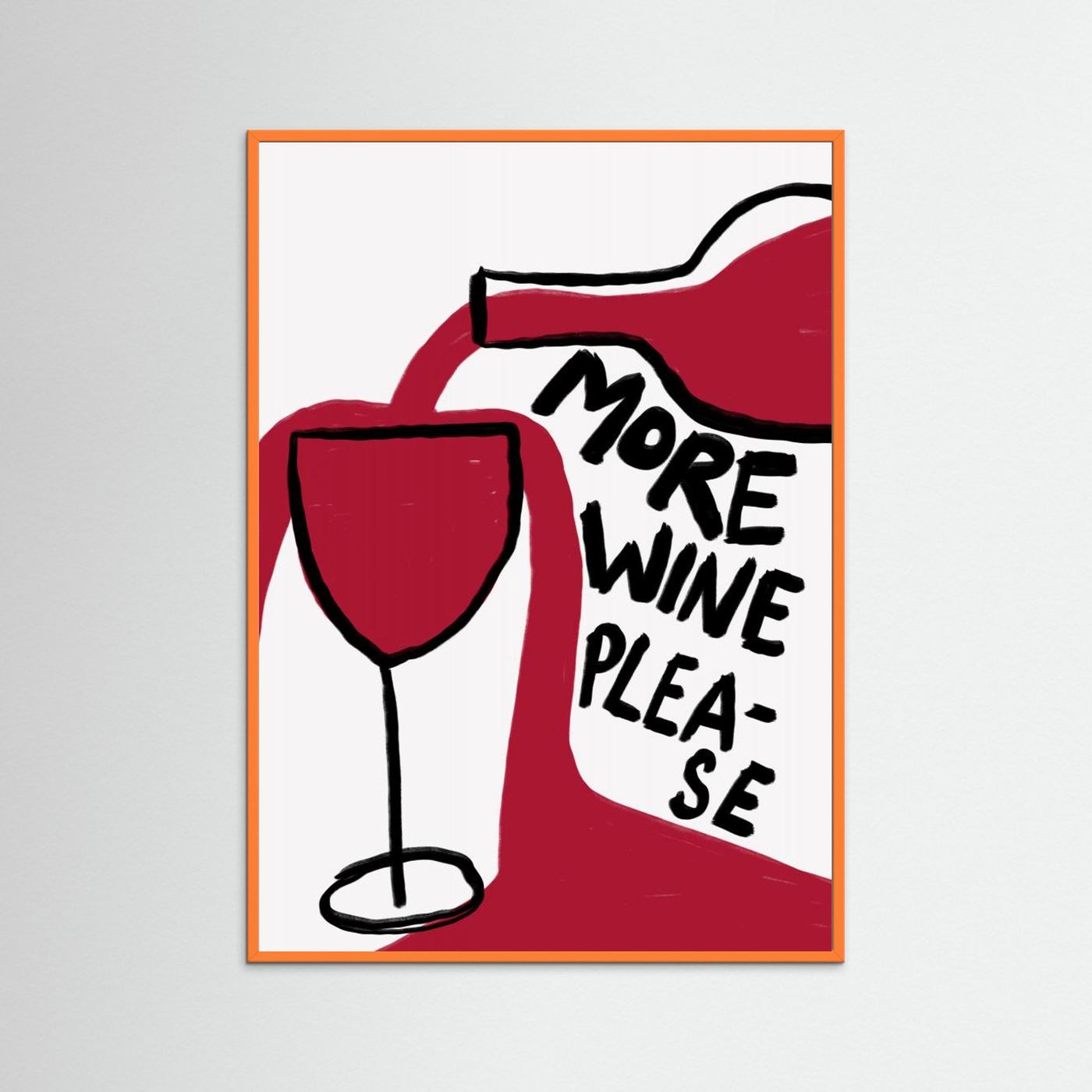 More Wine Please by Athene Fritsch