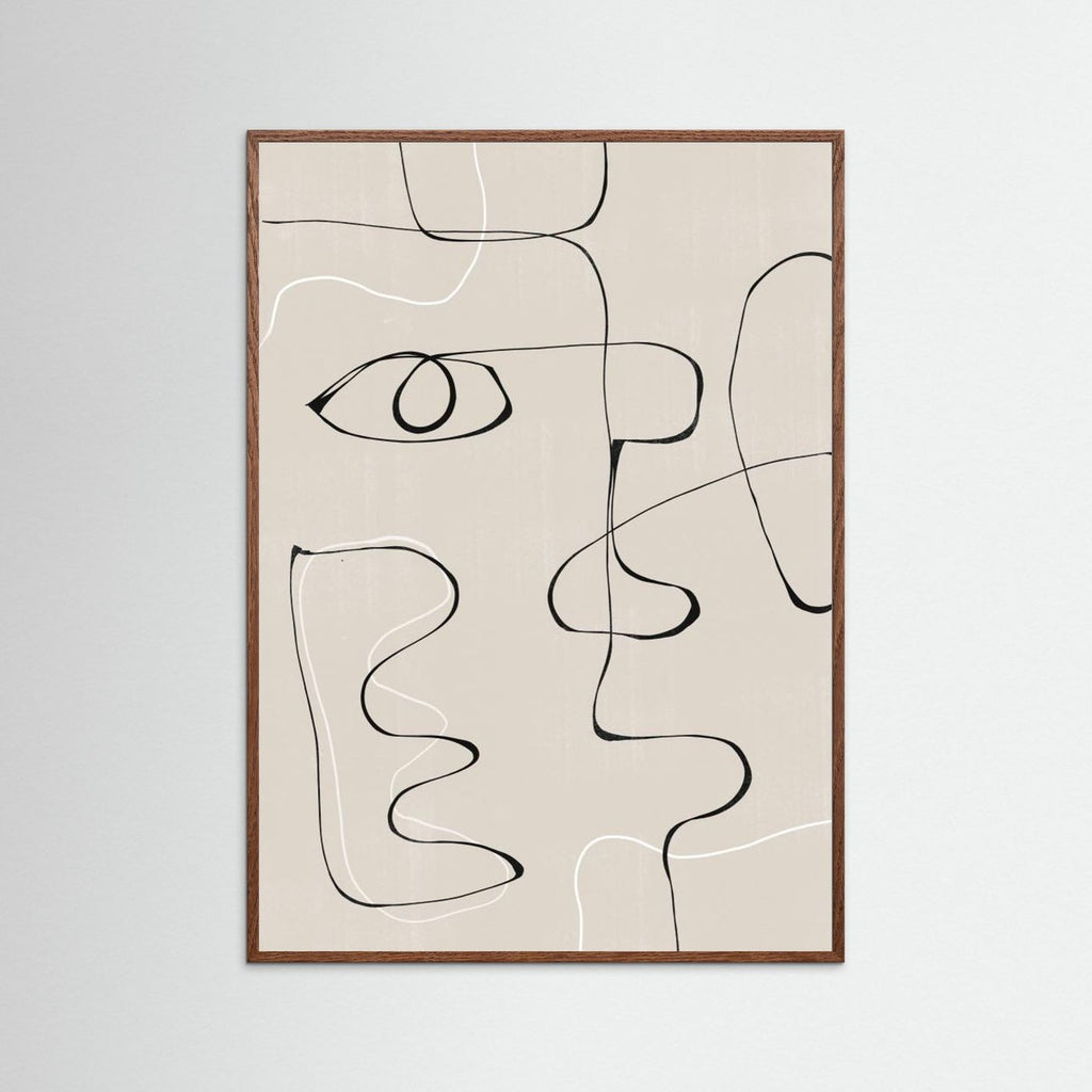 Abstract Face No2. by The Miuus Studio