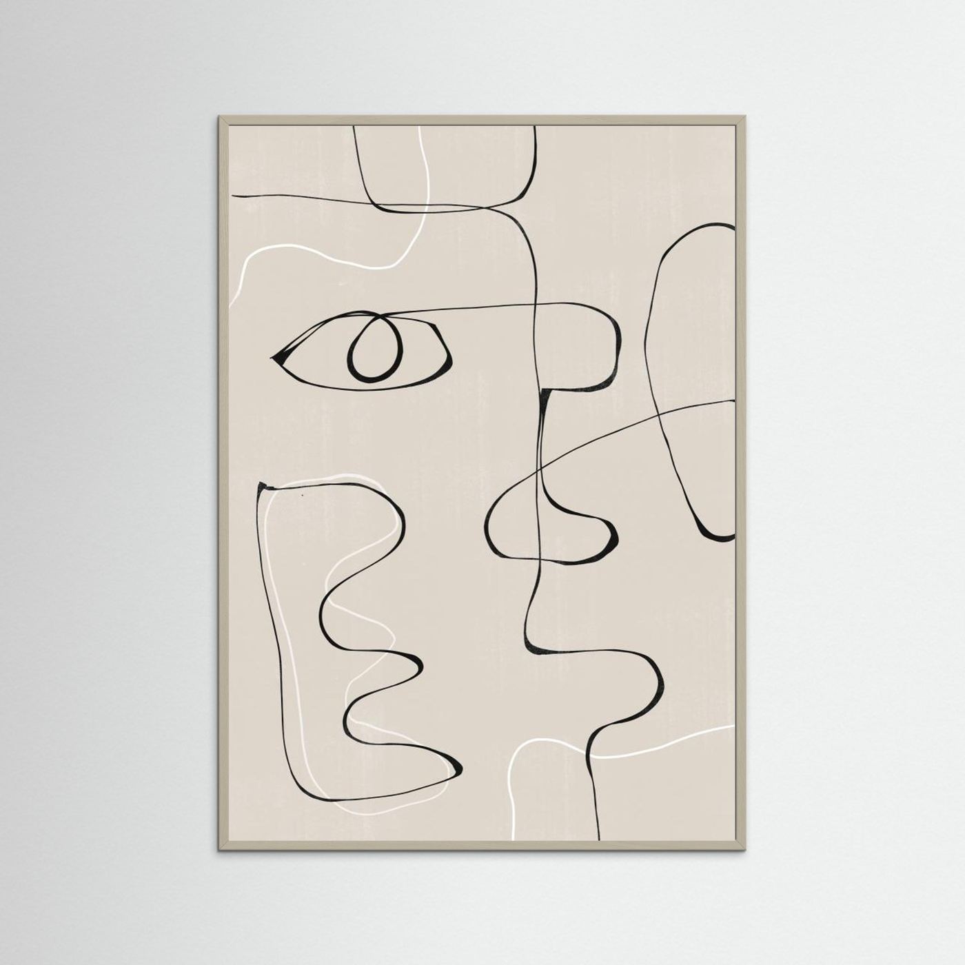 Abstract Face No2. by The Miuus Studio