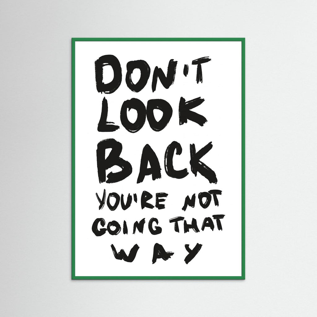 Don't look back