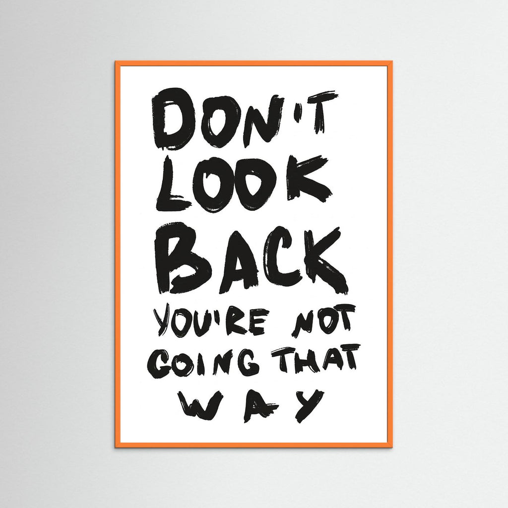 Don't look back